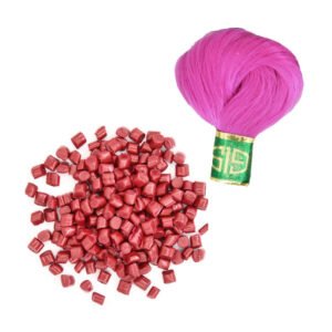 PP chemical fiber filament yarns 2016 Rose red (purple red) masterbatch