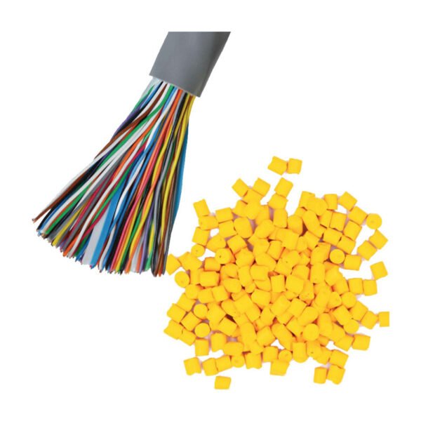 Yellow masterbatch for cables and wires,cable colour masterbatch
