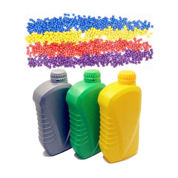 Color masterbatch for PE plastic bottle blow molding